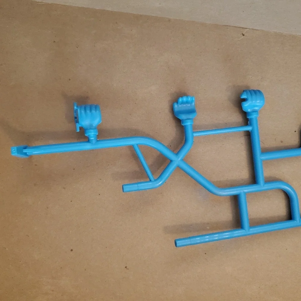 1986 Mouse Trap Replacement Piece Plumbing Pipe Blue Hasbro Board Game Part
